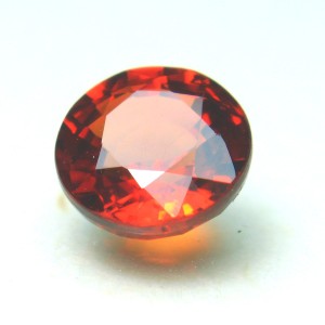 ok. 1,0ct /1szt. - KOPALNIE W SONGEA PIĘKNY PADPARADŹA AAA SZAFIR NAT.-  5.6/3.4mm okrągły