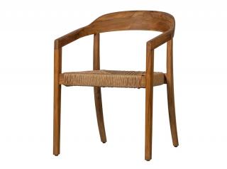 Krzesło Chena z drewna tekowego, Exotan
