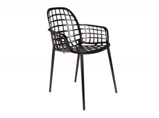 Krzesło ogrodowe Albert Kuip czarne, Zuiver