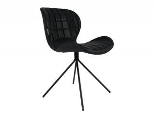 Krzesło OMG LL czarne, Zuiver