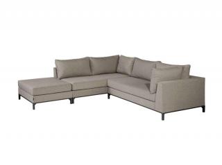 Sofa ogrodowa Sicilie lewa taupe, Exotan