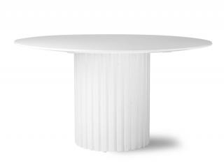 Stół jadalniany Pillar okrągły biały, HKliving