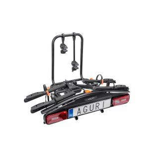 Aguri Active E-Bike 2 black - bagażnik na hak, na 2 rowery elektryczne