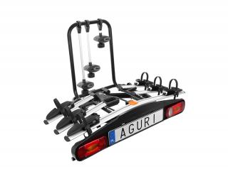 Platforma na hak Aguri Active Bike bagażnik na 3 rowery uchylny