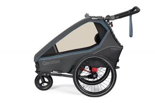 Przyczepka rowerowa Qeridoo Kidgoo 2 Navy Blue