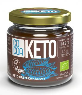 BIO KREM KAKAOWY KETO (bez dodatku cukru) 200g - COCOA