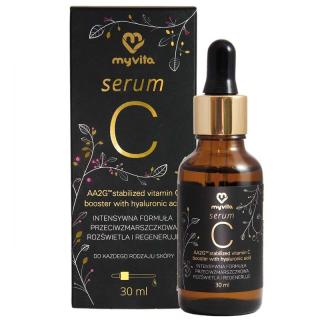 SERUM WITAMINA C I KWAS HIALURONOWY 30ml - MYVITA