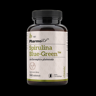 SPIRULINA BLUE-GREEN 500 tabletek - PHARMOVIT