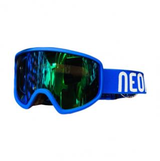 Gogle narciarskie NEON JOLLY I BLUE ROYAL WHITE, Szyba Green