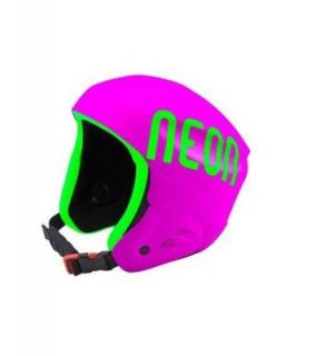 KASK DZIECIĘCY NEON HERO PLUS PINK FLUO/GR 51-52