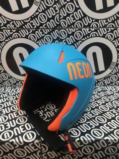 KASK NEON HERO NEW TEEN CYAN FLUO/ORANGE