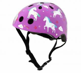 Kask rowerowy dla dzieci HORNIT w jednorożce, rozmiar S