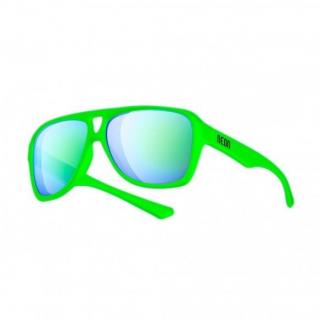 OKULARY NEON BOARD GREEN FLUO szkło-X9 GREEN CAT 3