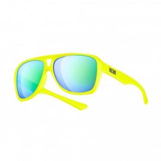 OKULARY NEON BOARD YELLOW FLUO szkło- X9 GREEN