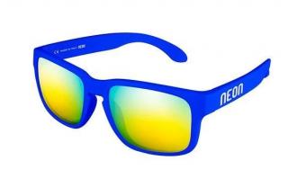 OKULARY NEON JOKER oprawka ROYAL BLUE szkła x6 GOLD