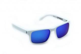 OKULARY NEON STREET WHITE szkło-X8 BLUE CAT 3