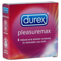 Prezerwatywy Durex Pleasuremax 3 szt - prążki i wypustki