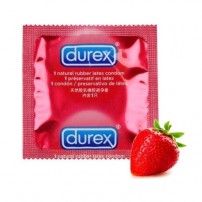 Prezerwatywy Durex Select Truskawka 1 sztuka