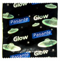 Prezerwatywy Pasante Glow 1 sztuka - świecąca w ciemności
