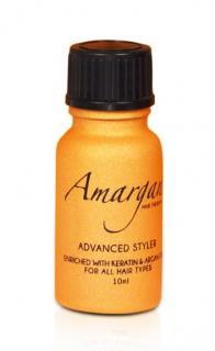 Amargan olejek arganowy z keratyną olej do regeneracji i stylizacji włosów 10 ml Advanced Styler