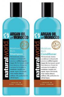 Natural World zestaw kosmetyków z olejkiem arganowym Argan Oil of Morocco