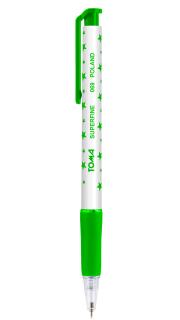 Długopis S-Fine automatyczny zielony TO-069 4 2, TOMA