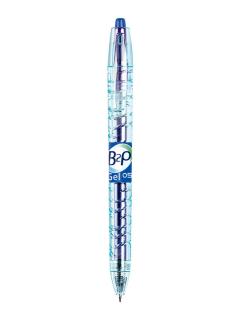 Długopis żelowy B2P niebieski automat