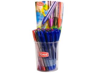 Długopis żelowy Student niebieski TO-071 1 2, TOMA