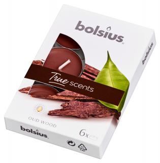 Bolsius True Scents, Drzewo Agarowe, podgrzewacz 6szt, 4 godziny