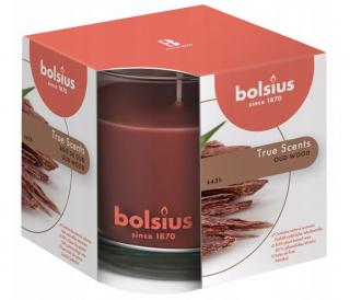 Bolsius True Scents, Drzewo Agarowe, świeca w szkle 95/95mm