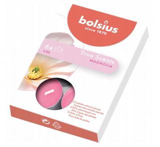 Bolsius True Scents, Magnolia, podgrzewacz 6szt, 4 godziny