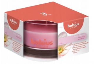 Bolsius True Scents, Magnolia, świeca w szkle 50/80mm