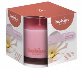 Bolsius True Scents, Magnolia, świeca w szkle 95/95mm