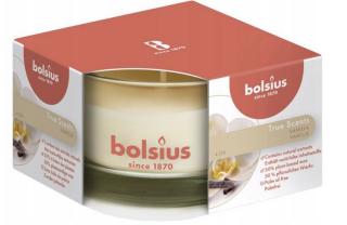 Bolsius True Scents, Wanilia, świeca w szkle 50/80mm