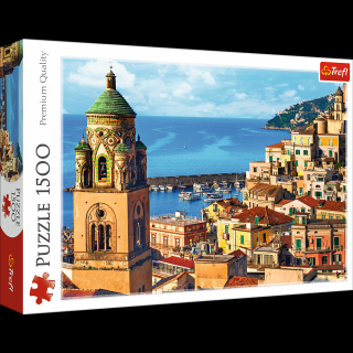 AMALFI WŁOCHY PUZZLE  1500 EL TREFL 26201