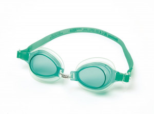 Bestway 21002 Hydro-Swim Okulary do pływania Lil' Lightning Swimmer Zielone