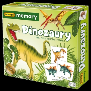 DINOZAURY MEMORY GRA PAMIĘCIOWA