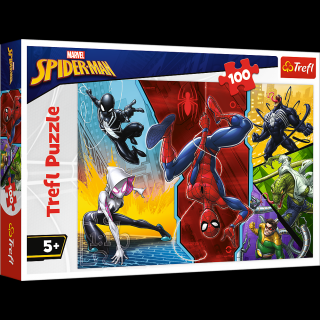 DO GÓRY NOGAMI SPIDERMAN PUZZLE 100 EL. TREFL 16347