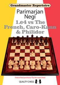 Grandmaster Repertoire - 1.e4 vs The French, Caro-Kann and Philidor by Parimarjan Negi (miękka okładka)