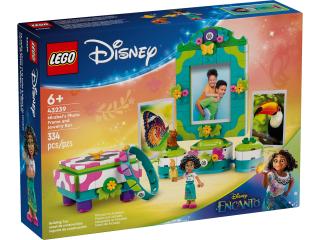 LEGO 43239 DISNEY RAMKA NA ZDJĘCIA I SZKATUŁKA MIRABEL
