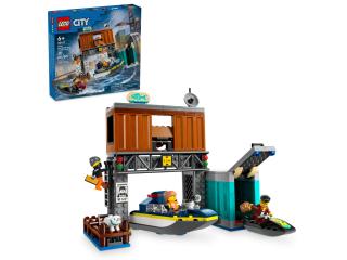 LEGO CITY 60417 POLICYJNA MOTORÓWKA I KRYJÓWKA ZŁOCZYŃCÓW