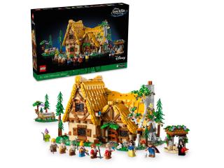 LEGO DISNEY 43242 CHATKA KRÓLEWNY ŚNIEŻKI I SIEDMIU KRASNOLUDKÓW