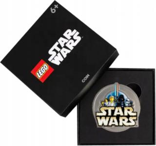 LEGO STAR WARS 5008899 MONETA KOLEKCJONERSKA Z LOGO STAR WARS