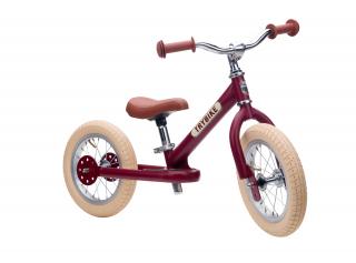 Pierwszy rower biegowy balansujący dziecięcy czerwony dla dzieci Trybike