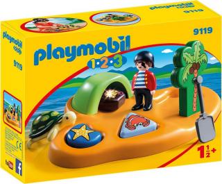 PLAYMOBIL 9119 WYSPA PIRACKA seria 1.2.3