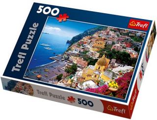 Positano, Wybrzeże Amalfickie, Włochy Puzzle 500 elementów Trefl 37145