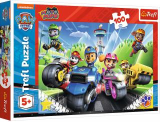 PSI PATROL NA MOTORACH PUZZLE 100 EL. TREFL 16430