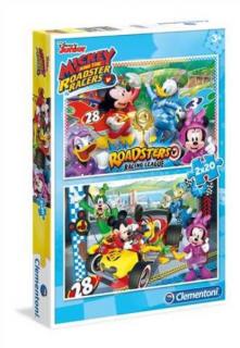 PUZZLE MICKEY AND THE ROADSTER 2X20 CLEMENTONI 07034