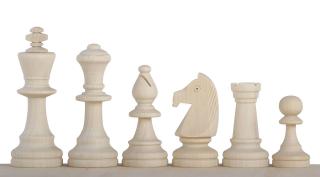 Surowe figury szachowe nr 5 do samodzielnego malowania - szachy DIY artystyczne