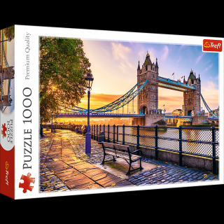 TOWER BRIDGE LONDYN TREFL PUZZLE 1000 EL 10774